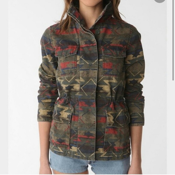 Ecote Jackets & Blazers - Ecote | Southwestern Print Jacket